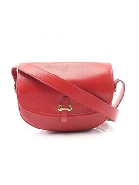 Hermes Shoulder Bag Bardo Golf Rouge Vif Calf